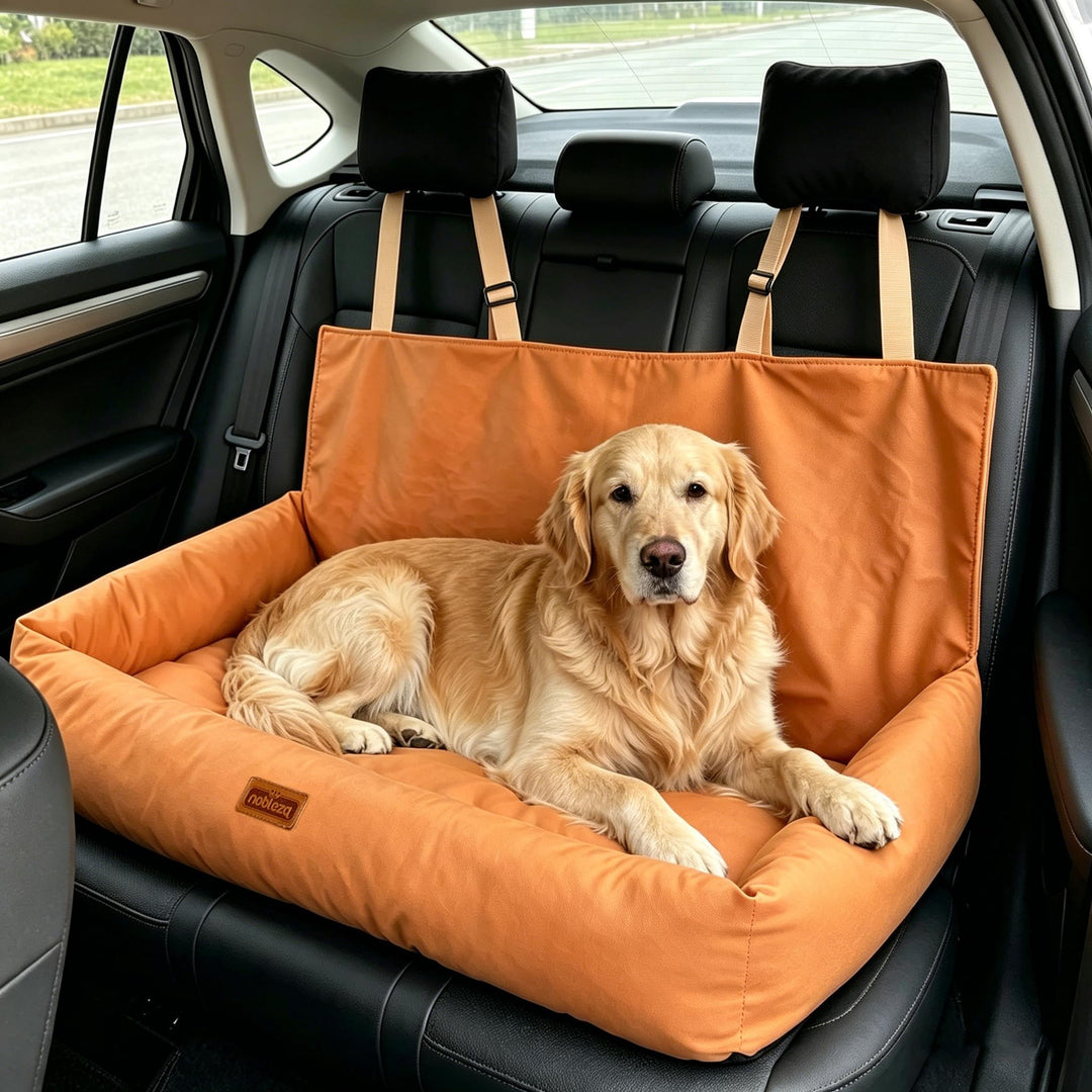 Nobleza - Hunde Autositz für Mittelgrosse und Grosse Hunde, Wasserdichter Rutschfester, Autositz Hun