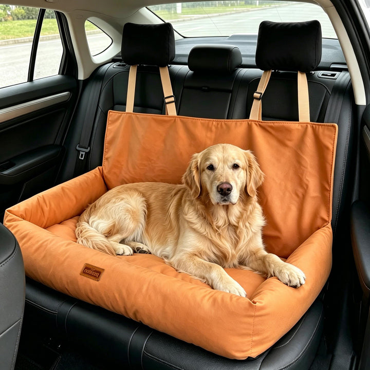 Nobleza - Hunde Autositz für Mittelgrosse und Grosse Hunde, Wasserdichter Rutschfester, Autositz Hun