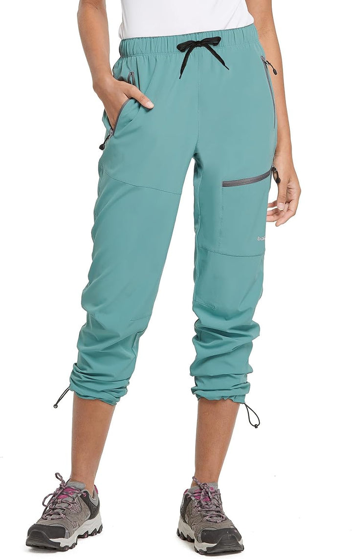 baleaf Wanderhose Damen Outdoor Trekking UPF 50 Wasserdicht | Regular Version Trekking Regenhose, Wa
