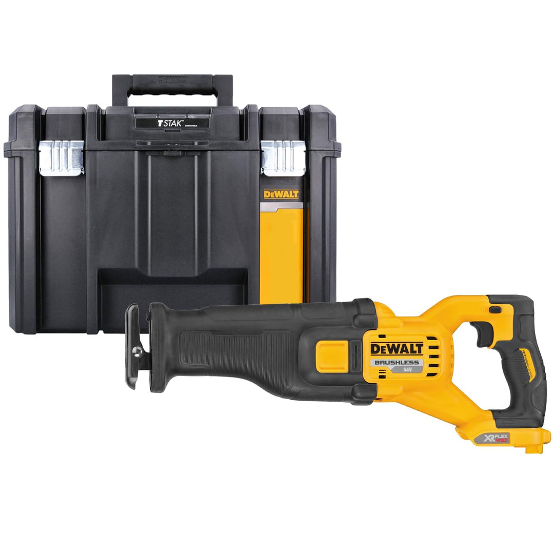 DEWALT DCS389NT-XJ Akku-Säbelsäge DCS389NT 54,0 Volt, 54 V, Gelb-Schwarz, DCS389NT-XJ-Sierra Sable s