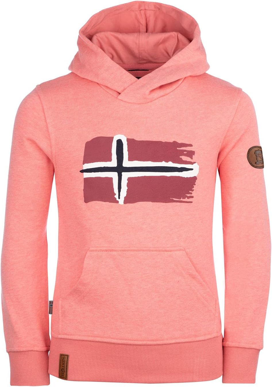 Trollkids Kids Trondheim Sweater 104 Antique Rose, 104 Antique Rose