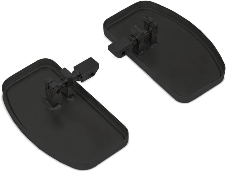 Universal Trittbretter Beifahrer Fussrasten hinten Kompatibel für Cruiser und Chopper FB3B