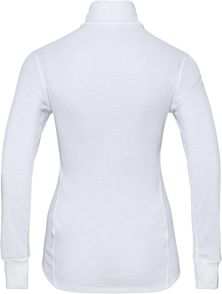 Odlo Damen Active Warm Half Zip Longsleeve Langarm Unterhemd Funktionsunterhemd 10000 M, 10000 M