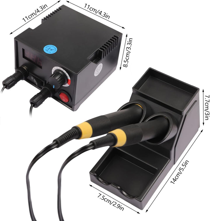 Pyrographie Maschine, Dual Pen Holzfeuer-Kit, 220 V Digitaler Holzbrenner, 0-700℃ Temperatur Einstel
