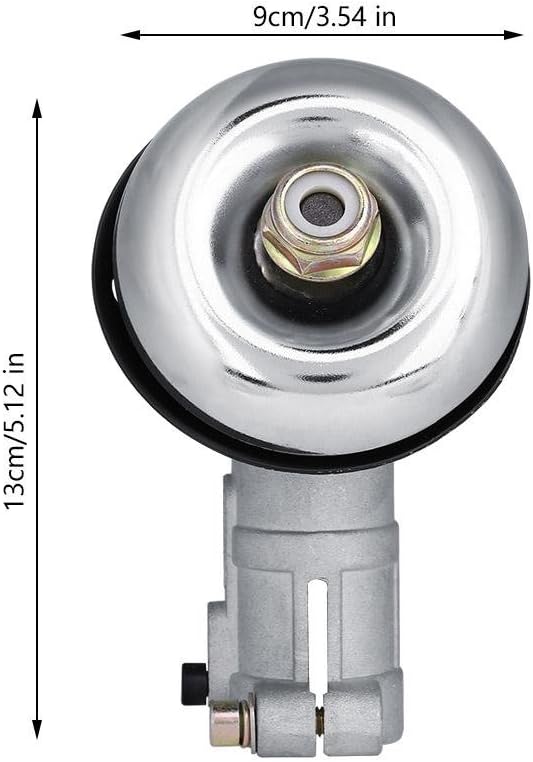 Fdit 26mm Rundstangenschneider Ersatzgetriebe Kopf Rasenmäher Getriebe Getriebe für den Hausgarten G