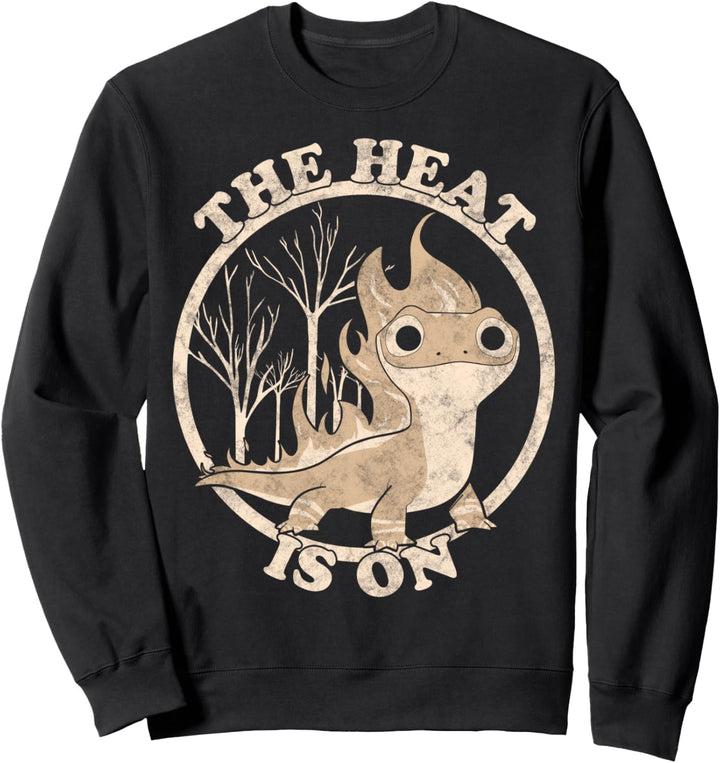 Disney Frozen 2 Bruni The Salamander The Heat Is On Sweatshirt