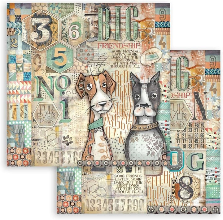 Stamperia - Scrapbook Paper Pad for Scrapbooking, Albums, Card Making, Bullet Journalling and More,