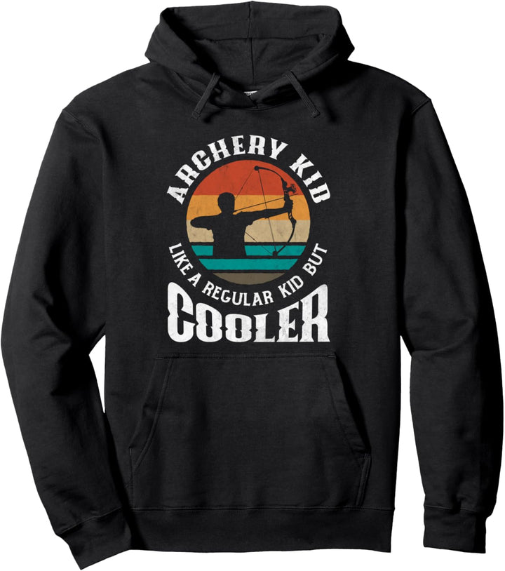 Lustiges Bogenschütze Bogenschiessen Kind Pullover Hoodie