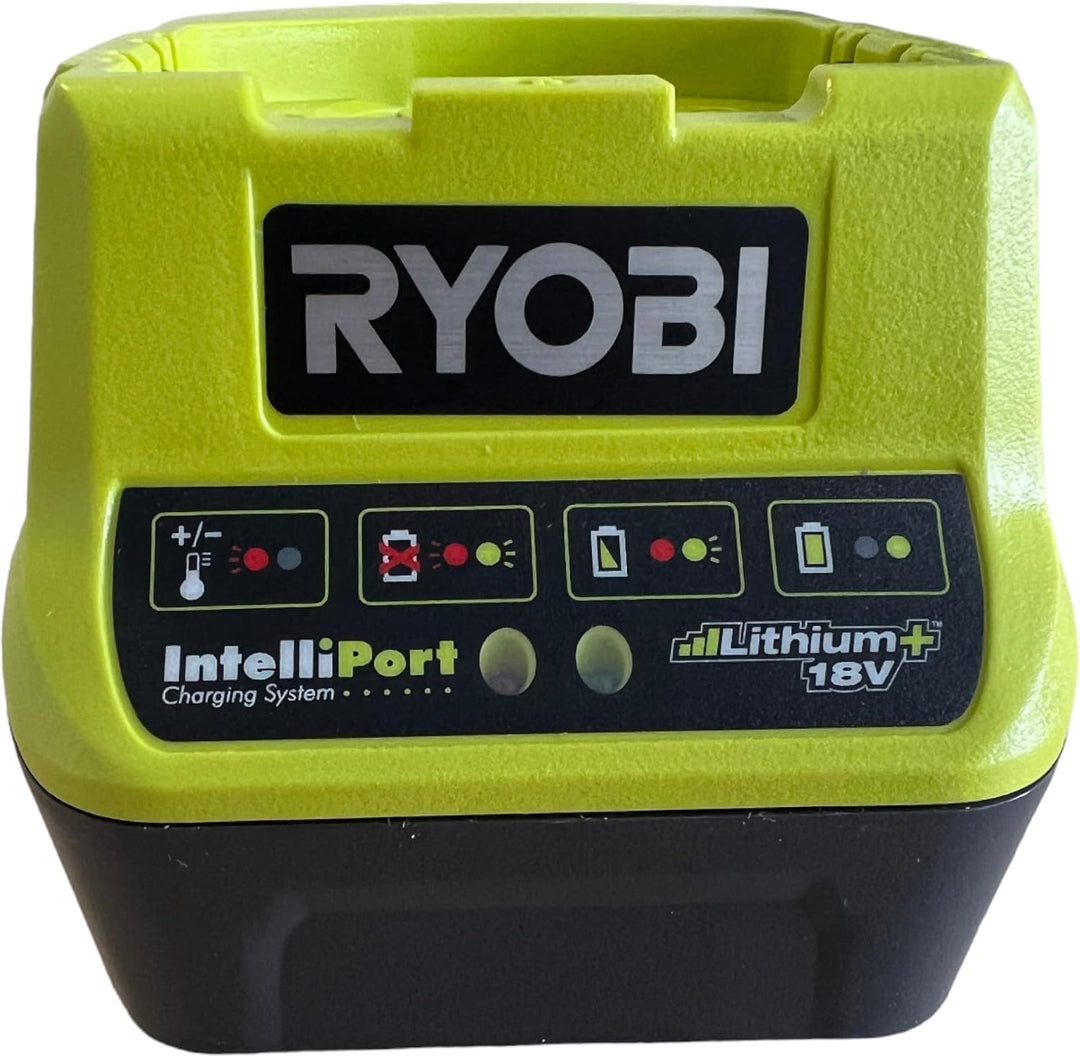 Ryobi Schnellladegerät 18V, Spannungs- und Temperaturüberwachung, mit Schutzelektronik, ohne Akku –