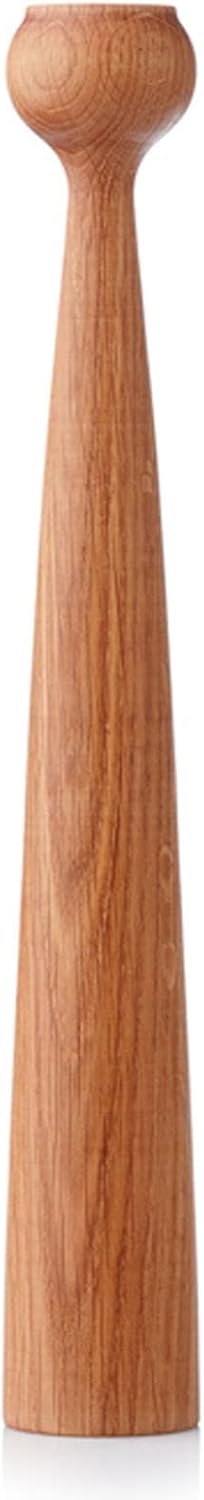 Applicata Blossom Tulip Kerzenhalter, Kerzenständer, Eiche, H: 33.5 cm (Geölte Eiche) H: 33,5 cm Eic