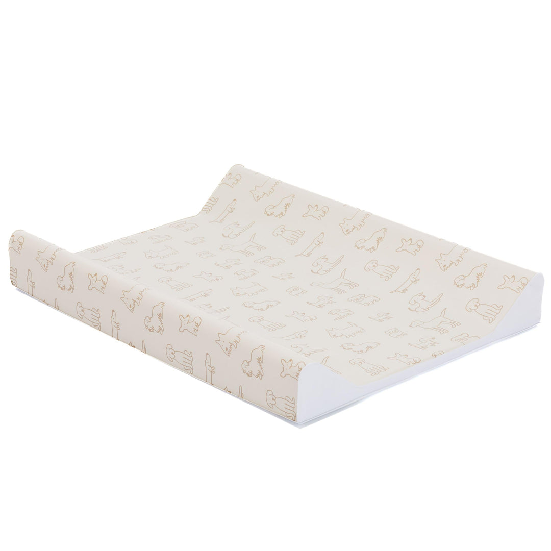 Fillikid Wickelauflage 2-Keil Exclusiv/Wickelmulde 50x65 cm/Wickelunterlage mit abwaschbarer Folienb