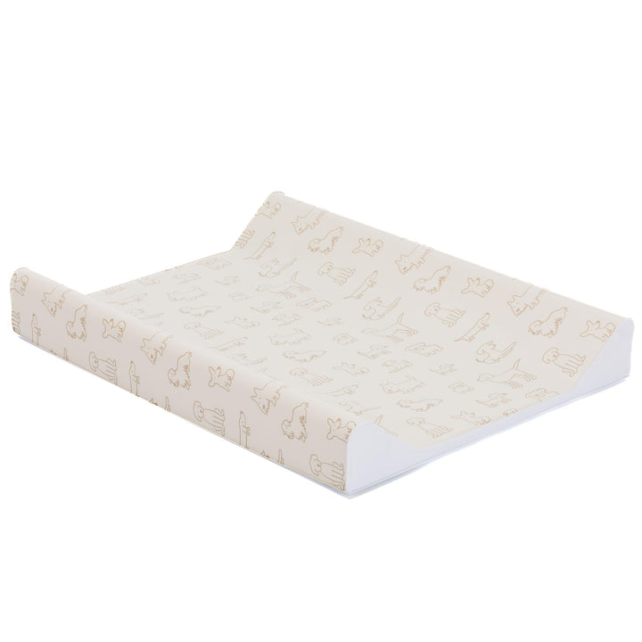 Fillikid Wickelauflage 2-Keil Exclusiv/Wickelmulde 50x65 cm/Wickelunterlage mit abwaschbarer Folienb