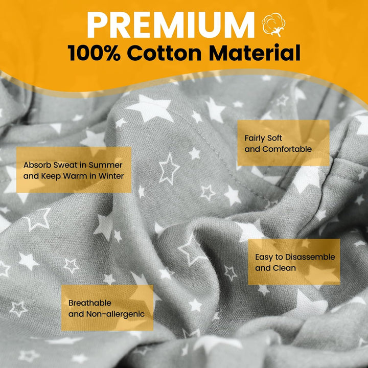 Orzbow Universal Bezug für Babyschale,Schutzbezug aus 100% Baumwolle,Perfekter Passform für Babyscha