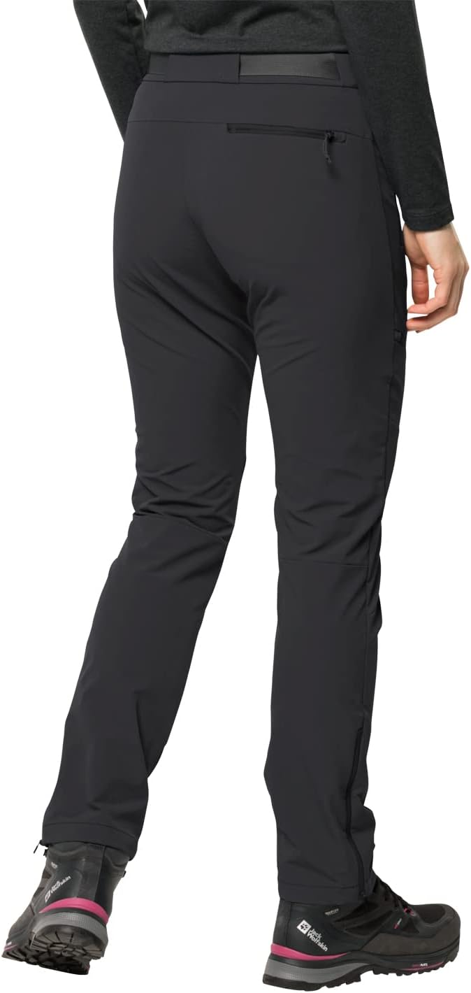 Jack Wolfskin Damen Holdsteig Wanderhose 42 Schwarz, 42 Schwarz