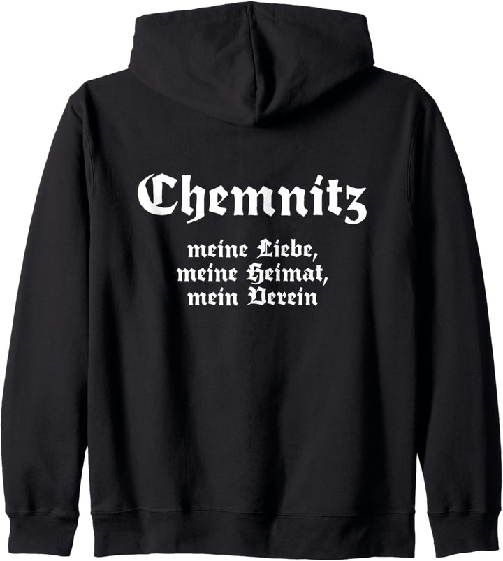 Chemnitz Meine Liebe Meine Heimat Mein Verein Kapuzenjacke