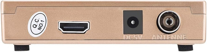 RF zu HDMI Konverter, 100-240V Analog TV Receiver Adapter mit Fernbedienung(EU-Stecker), EU-Stecker
