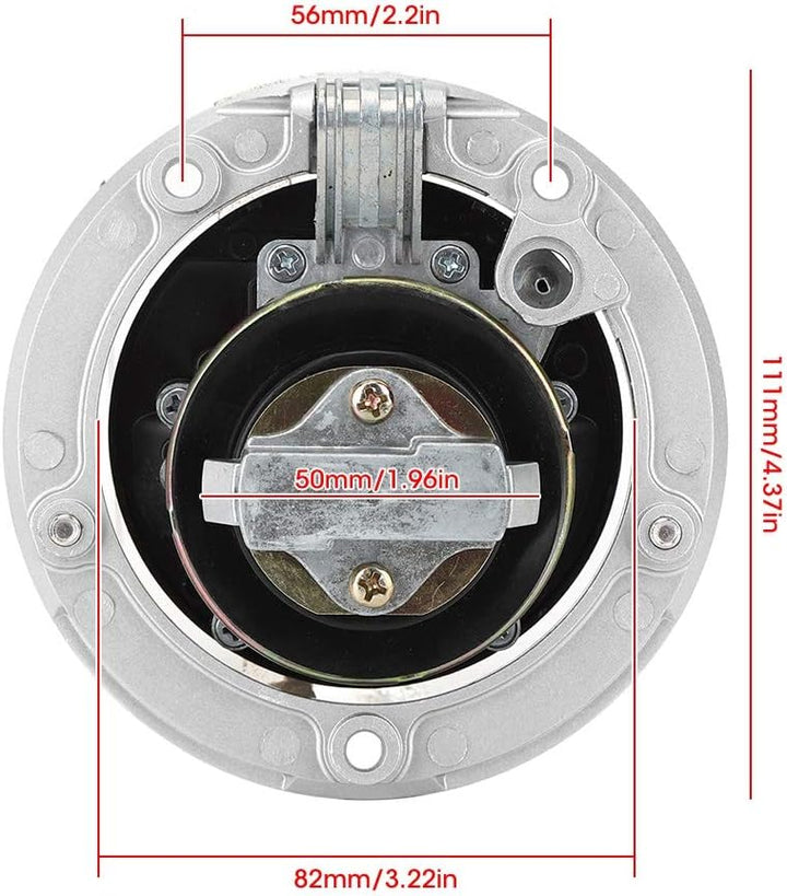 Motorrad Tankdeckel Gas, Motorrad-Tankdeckelschloss mit Passform für Kawasaki Ninja ZX-6R / ZX-10R /