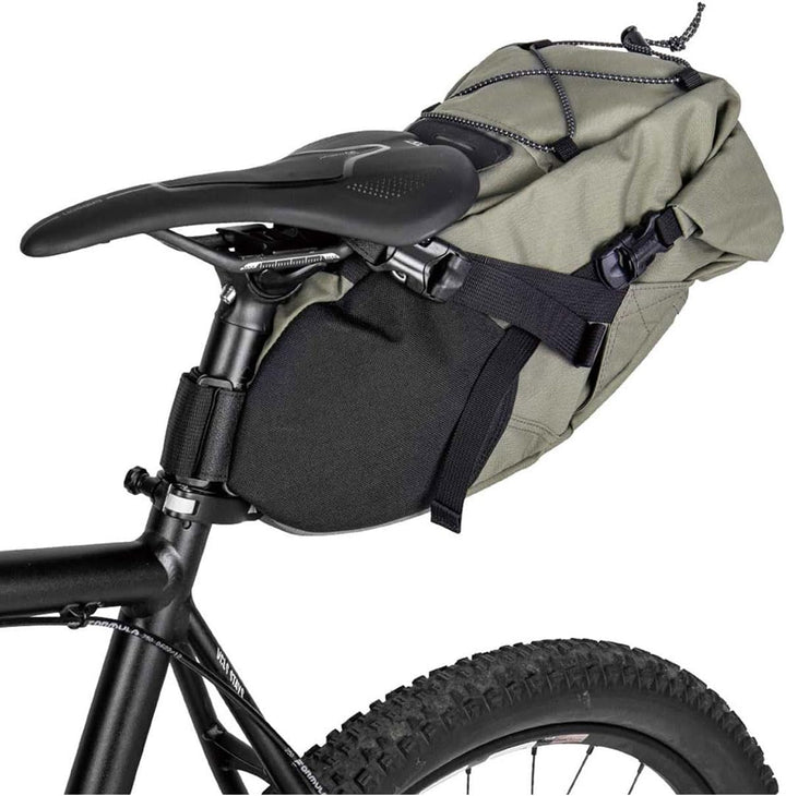 TOPEAK Sattelstütze Fahrradtasche Backloader 10L 6 Liter Grün, 6 Liter Grün