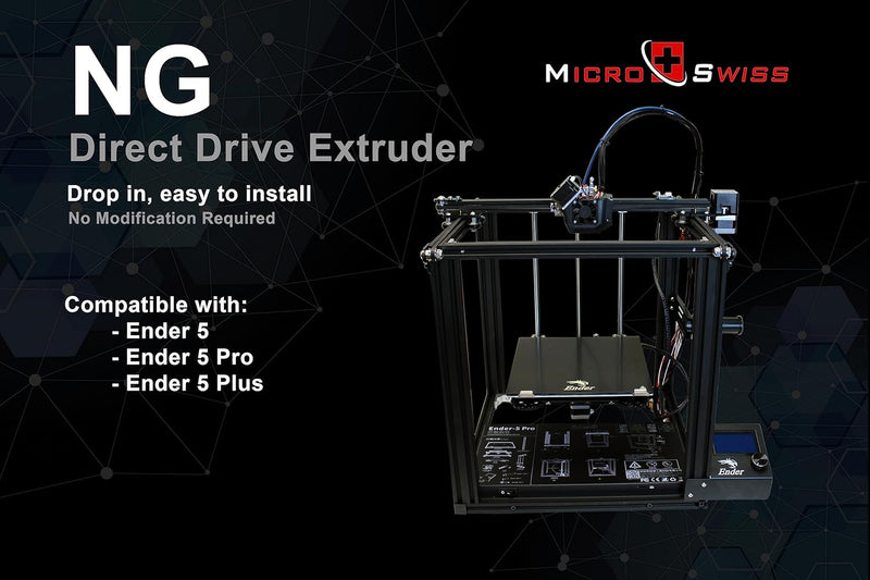 Micro Swiss NG™ Direct Drive Extruder for Creality Ender 5/5 Pro / 5 Plus