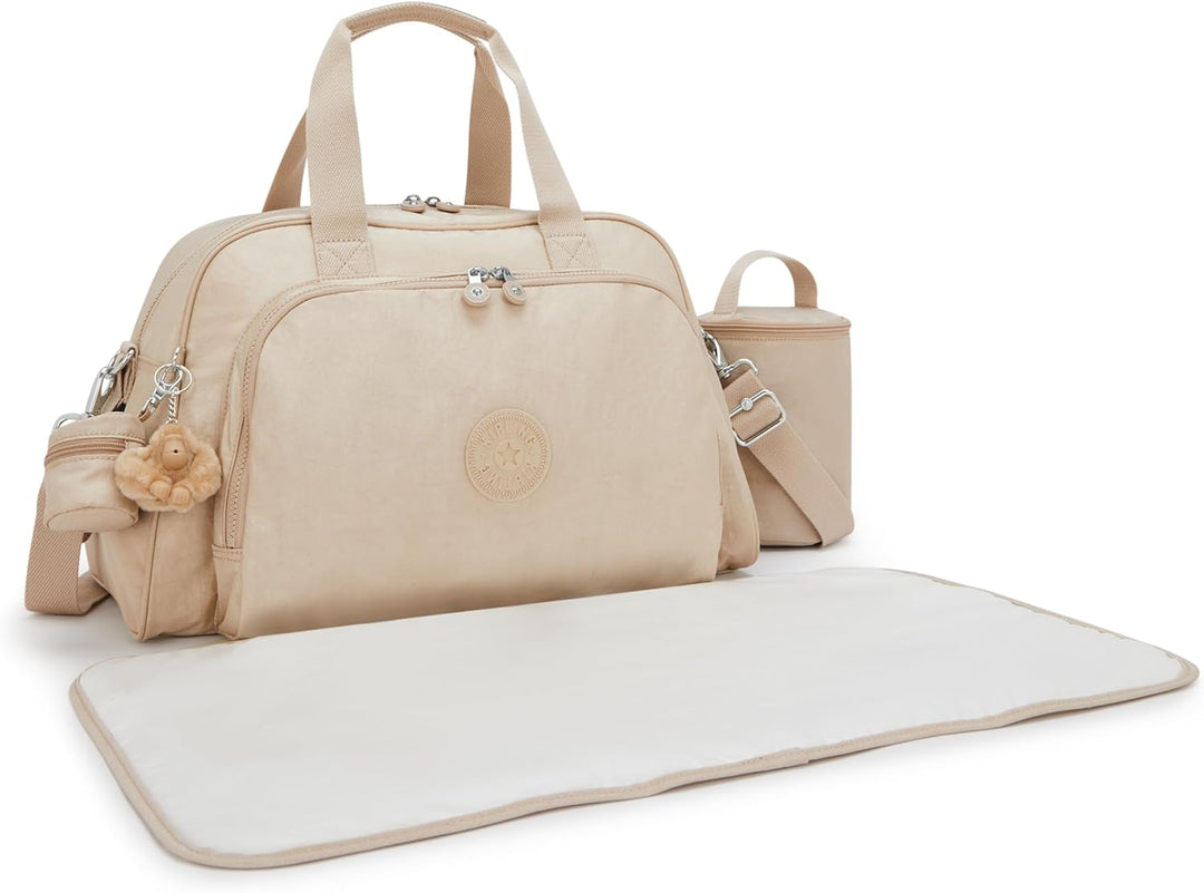 Kipling Baby-Mädchen Camama Bags Sparkled Beige, Sparkled Beige