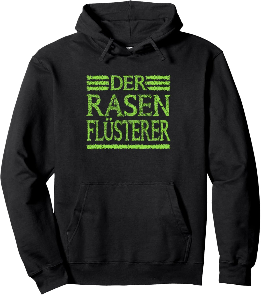 Der Rasen Flüsterer Gartenbau Gärtner Pullover Hoodie