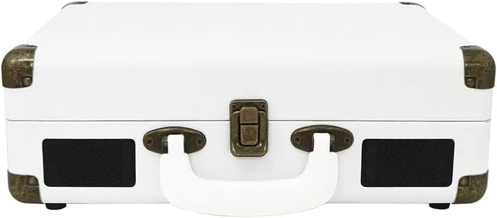 PRIXTON - VC400 Vintage-Vinyl-Plattenspieler | Vinyl-Player & Konverter über Bluetooth & USB | 2 ein