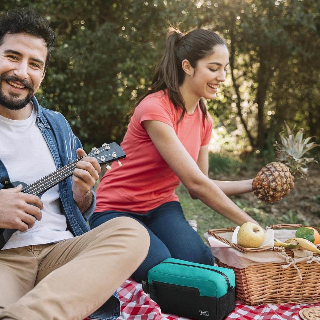MIER Lunch Tasche Gefrierbare Kühltasche SnackboxKleine gefrierfähige Mini-Kühltasche mit Isolierung