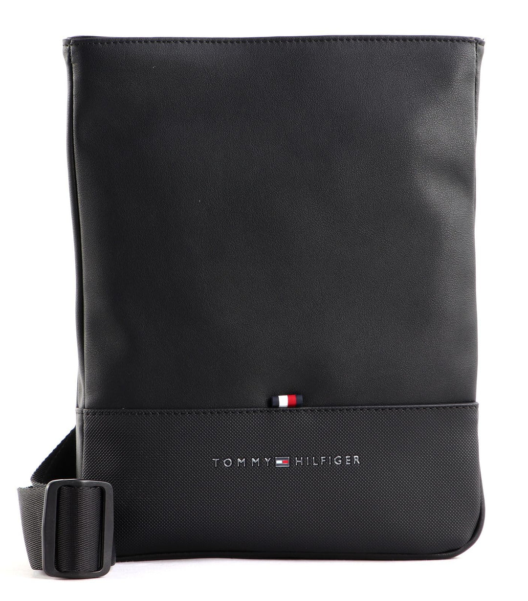 Tommy Hilfiger Herren Umhängetasche TH Essential Crossover Klein, Schwarz (Black), Einheitsgrösse