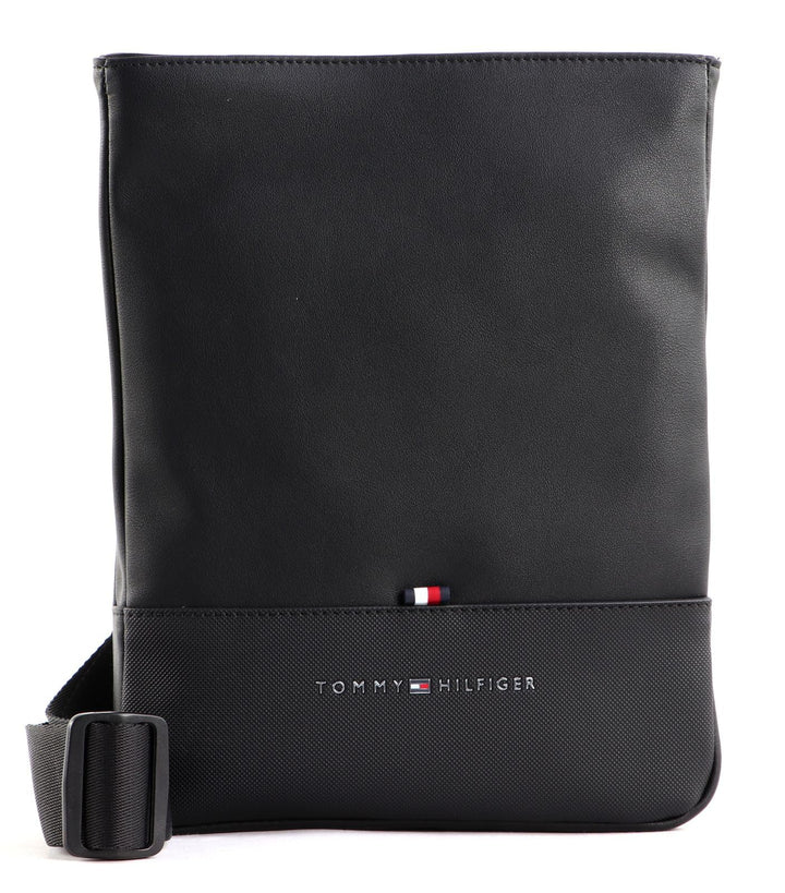 Tommy Hilfiger Herren Umhängetasche TH Essential Crossover Klein, Schwarz (Black), Einheitsgrösse