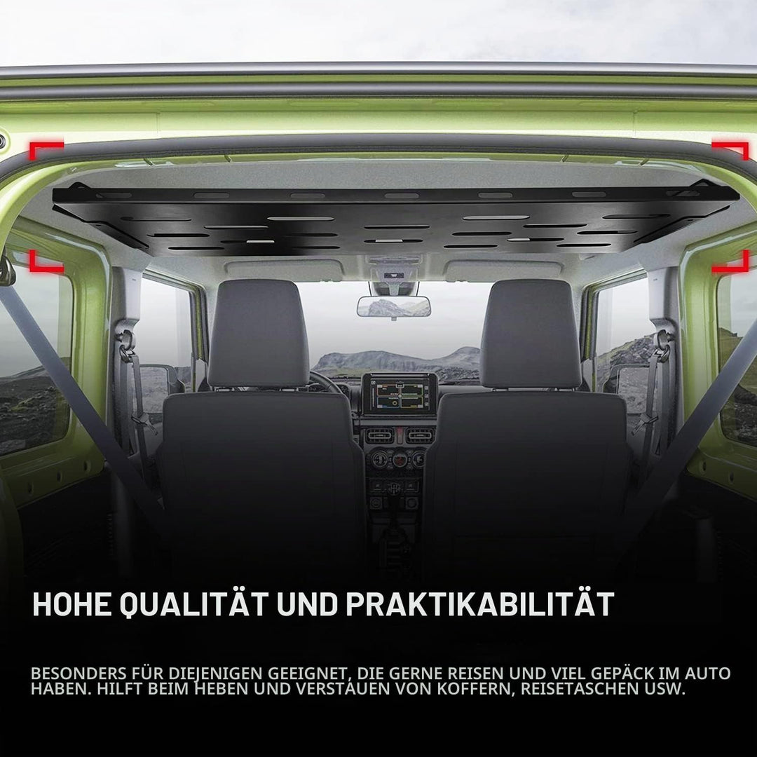 Archaic Aufbewahrungsregal für Suzuki Jimny JB64 JB74 Sierra 2018–2024, Gepäckregal, Hängeaufbewahru