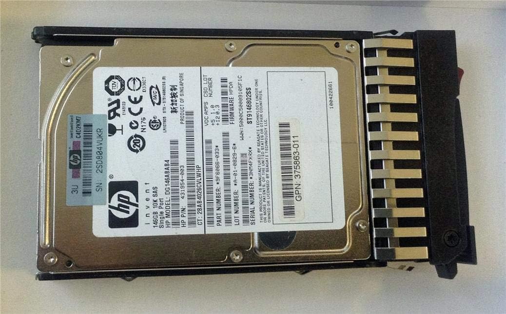 HP 432320-001 146GB 2,5 Zoll SAS Hot-Plug Festplatte