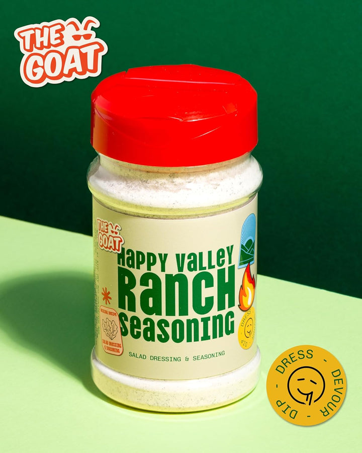 The GOAT Ranch Gewürzmischung 200g – Cremiges Buttermilch-Kräuter-Gewürz für Dressing, Dip, Marinade