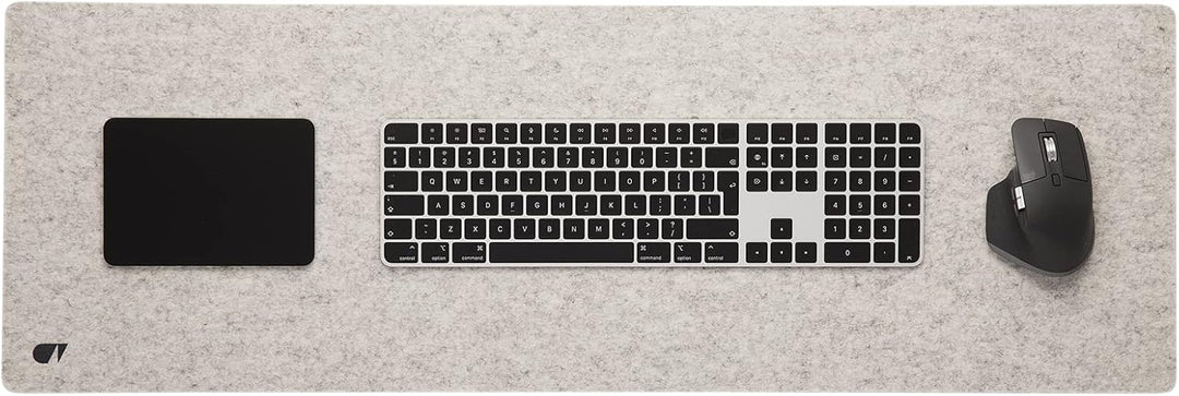 OAKYWOOD Schreibunterlage in 2 Grössen, M (30 x 62 x 0,3 cm), L (30 x 90 x 0,3 cm), aus Merion-Wollf