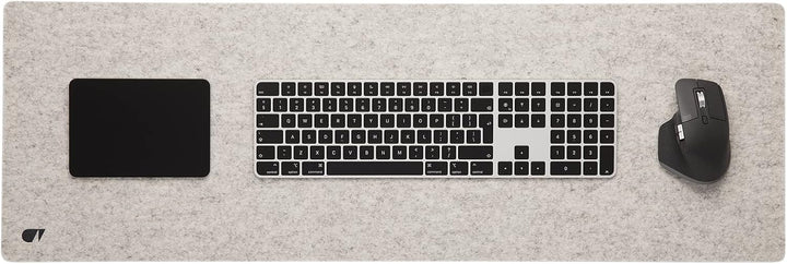 OAKYWOOD Schreibunterlage in 2 Grössen, M (30 x 62 x 0,3 cm), L (30 x 90 x 0,3 cm), aus Merion-Wollf