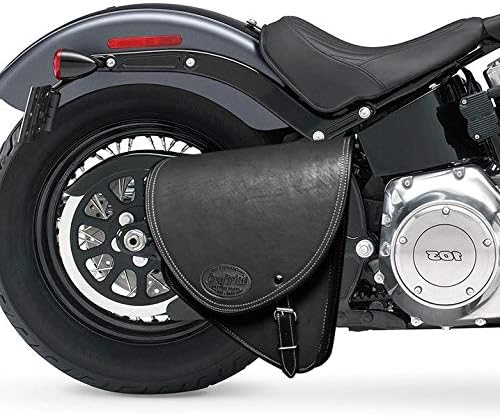 Craftride Satteltasche Indiana 10L für Triumph Bonneville Bobber schwarz rechts