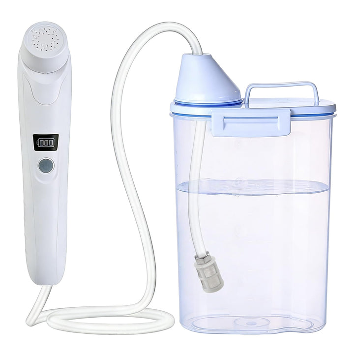 Portable Bidet Po Dusche, Elektrisches Bidet ReiseBidet Handbrause mit 2.5L Wassertank, Peri Bottle