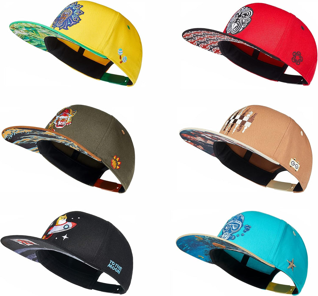 Cadency® Snapback Cap Poker, Damen und Herren, Beige, Unisex, Grössenverstellbar