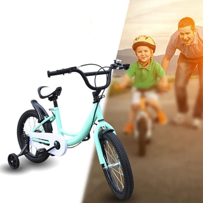 DDZcozy Fahrrad für Kinder 16 Zoll Kinderfahrräder mit Stützräder Kinder Fahrrad für Mädchen und Jun