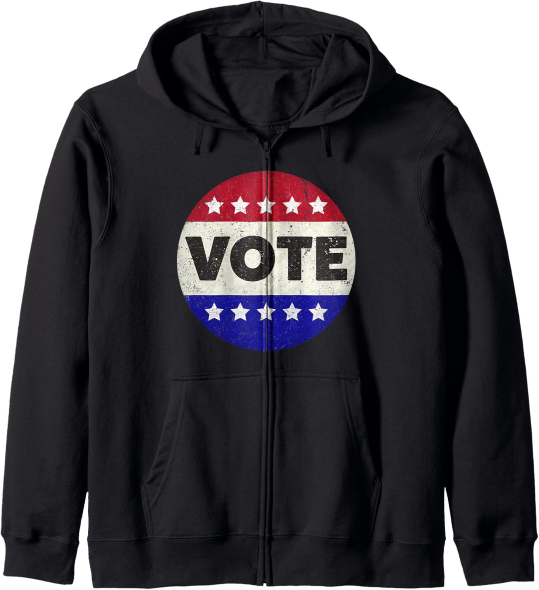 Vote Vintage Shirt Elections Democrat Republican Voter Kapuzenjacke