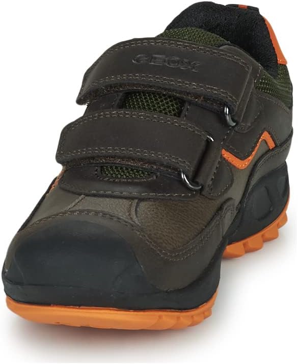 Geox Jungen J New Savage Boy A Schuhe 24 EU Brown Dk Orange, 24 EU Brown Dk Orange