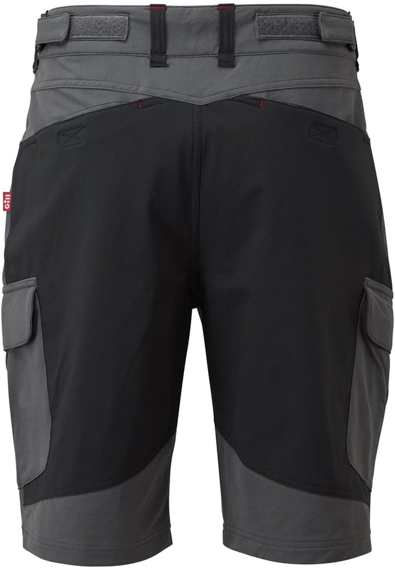 Gill Herren UV Tec Pro Segeln Bootfahren Wassersport Shorts Ash UV013 - Easy Stretch UV Sonnenschutz