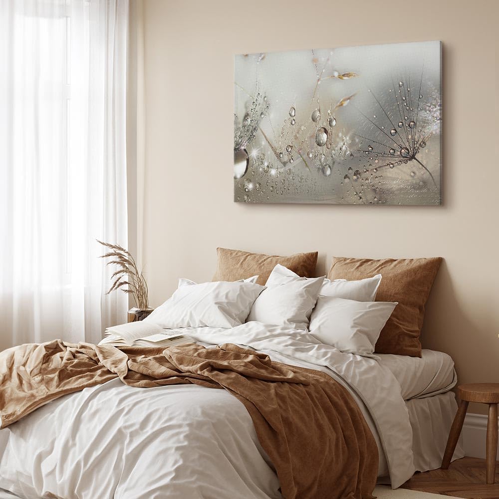 murando Akustikbild Pusteblume 120x80 cm Bilder Akustikschaum Hochleistungsschallabsorber Schallschu