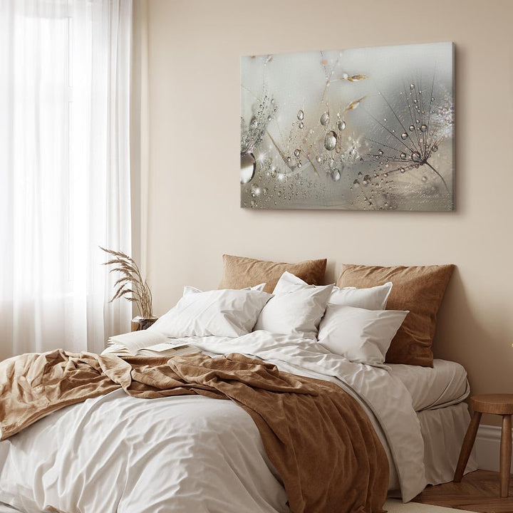 murando Akustikbild Pusteblume 120x80 cm Bilder Akustikschaum Hochleistungsschallabsorber Schallschu