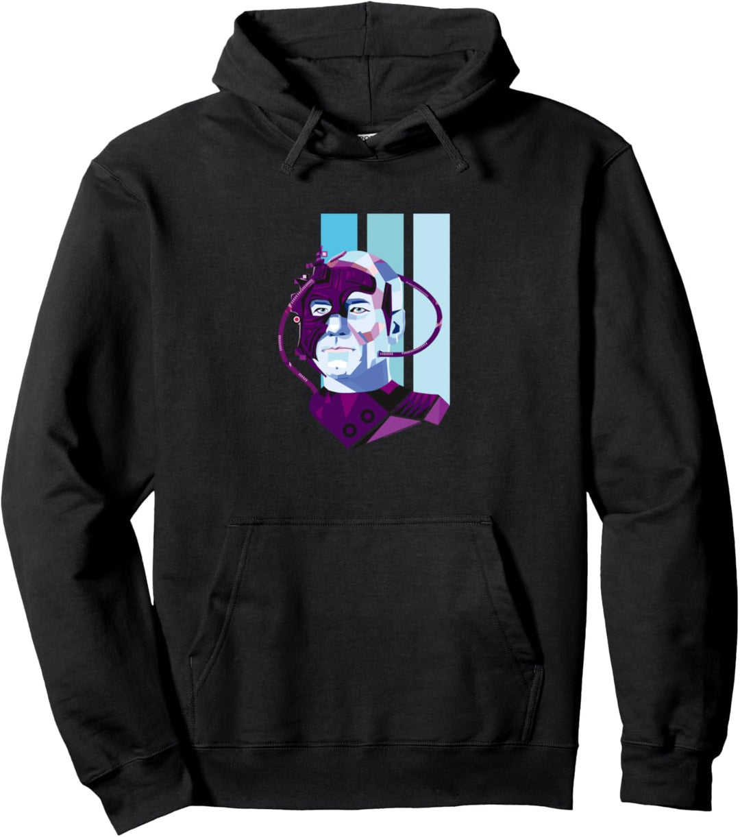Star Trek: The Next Generation Picard Borg Pullover Hoodie