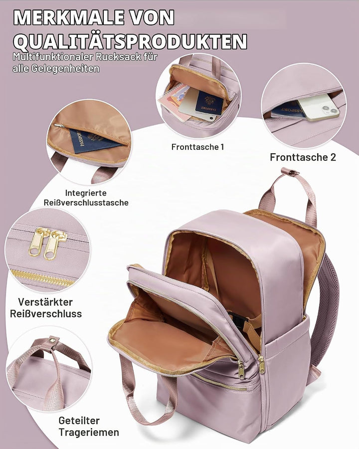 bergsalz Reiserucksack Damen Ryanair Handgepäck 40x20x25 Rucksack Damen Herren Arbeit Handgepäck Ruc