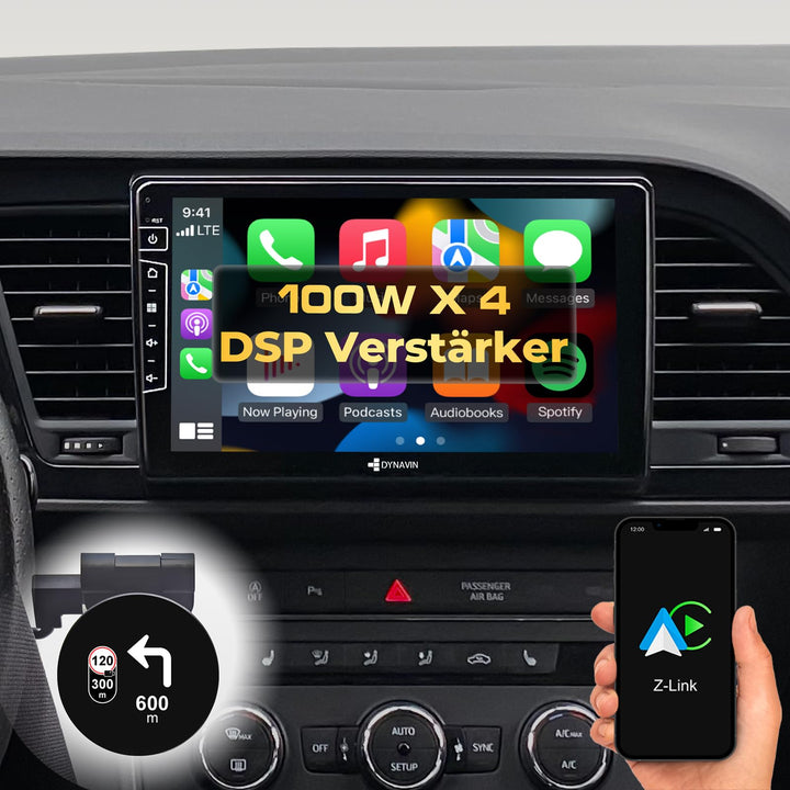 DYNAVIN Android Autoradio Navi für Seat Leon Mk3, 9 Zoll OEM Radio mit Wireless Carplay und Android