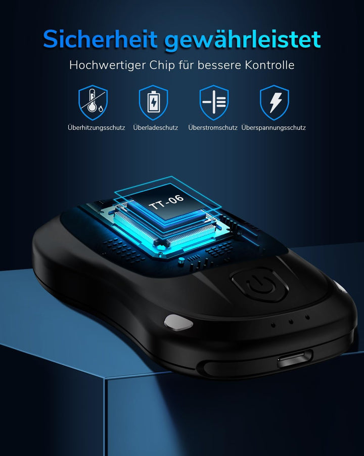 Handwärmer Taschenwärmer, Wiederaufladbar Elektrischer Handwärmer mit 20 Stunden Langanhaltender Wär