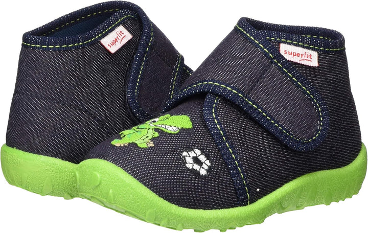Superfit SPOTTY Hausschuhe 0-809250 Jungen 19 EU Blau, 19 EU Blau
