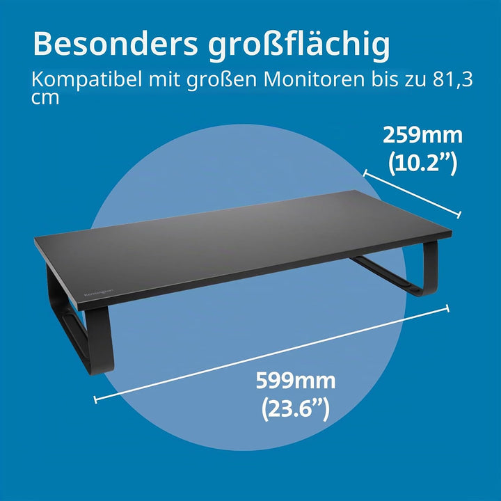 Kensington Extra breiter Monitorständer für Schreibtische. Grosser Computerständer/Monitorständer/Sc