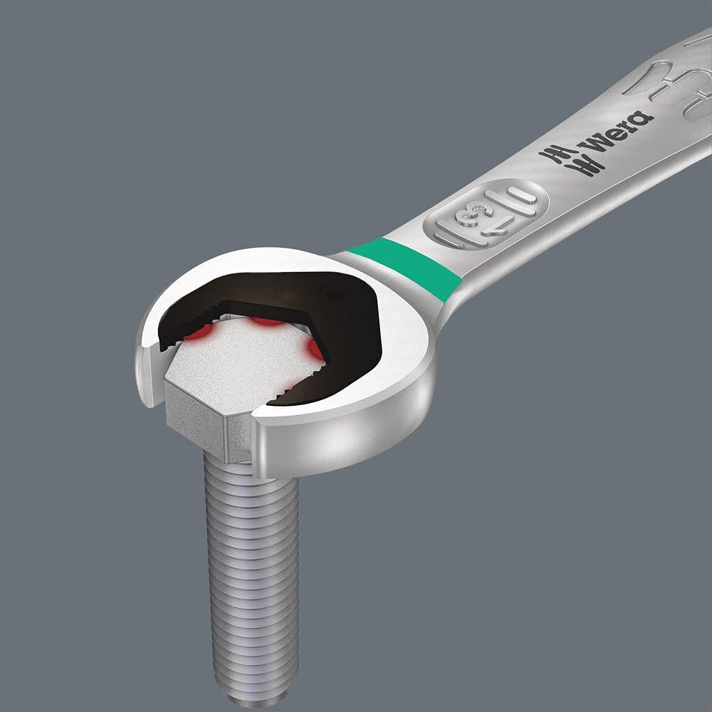 Wera 05003765001 6002 Joker Double Doppelmaulschlüssel, 17 - 19 x 235 mm